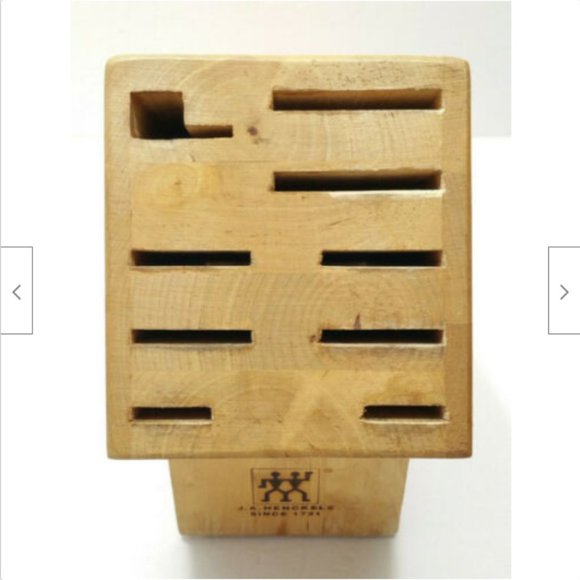 *SOLD* 14 ZWILLING J.A. HENCKELS 10 Slot Knife Block 4116E1M - Picture 2 of 10
